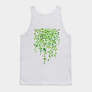 green pearl of string watercolor 2020 Tank Top